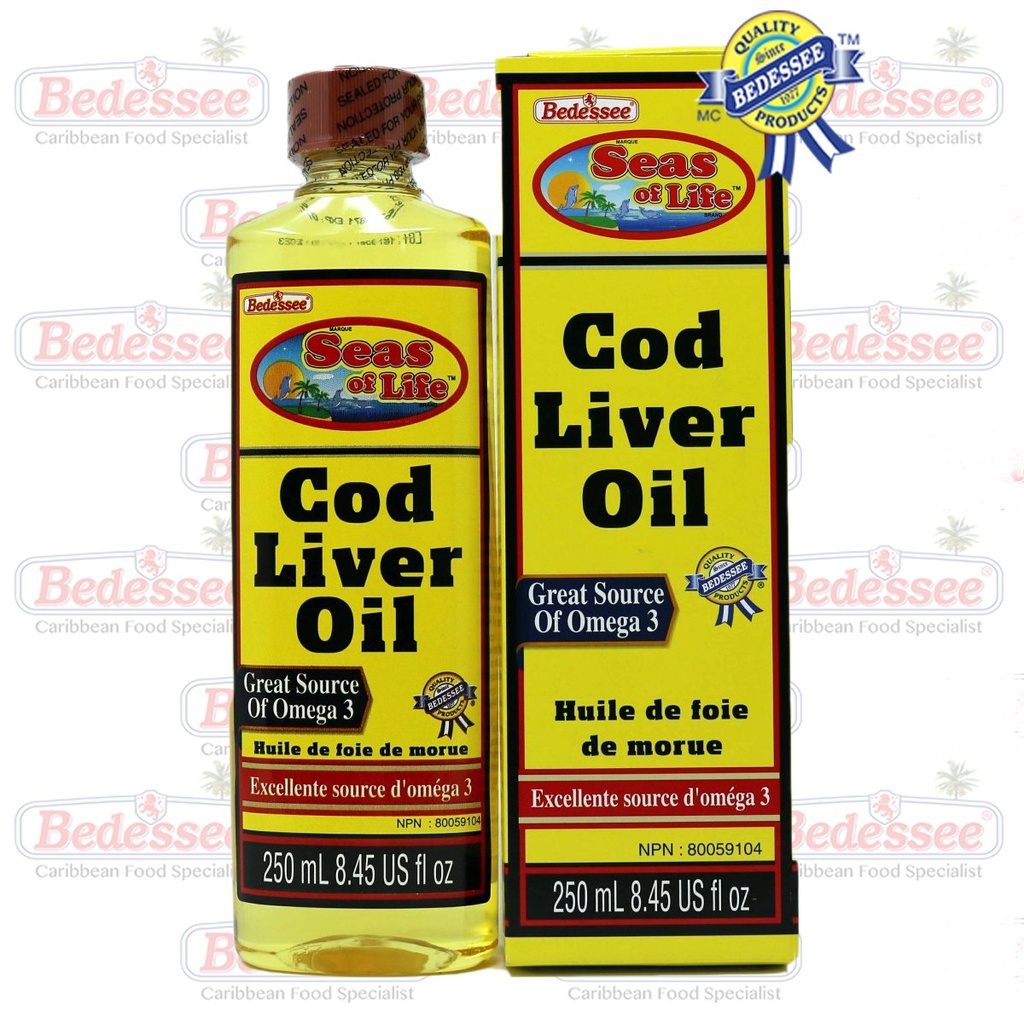 SEAS OF LIFE COD LIVER OIL REGULAR 250 ML