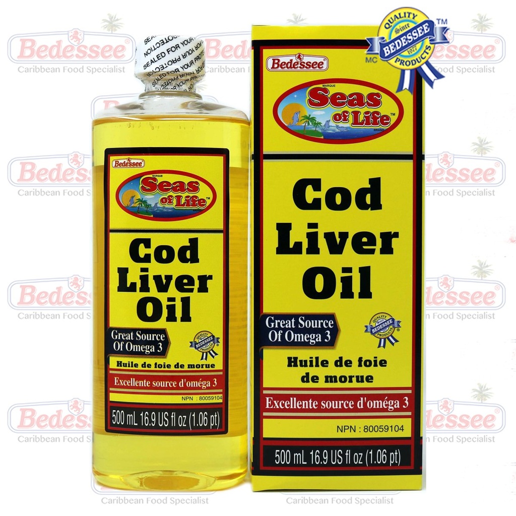 SEAS OF LIFE COD LIVER OIL REGULAR 500 ML