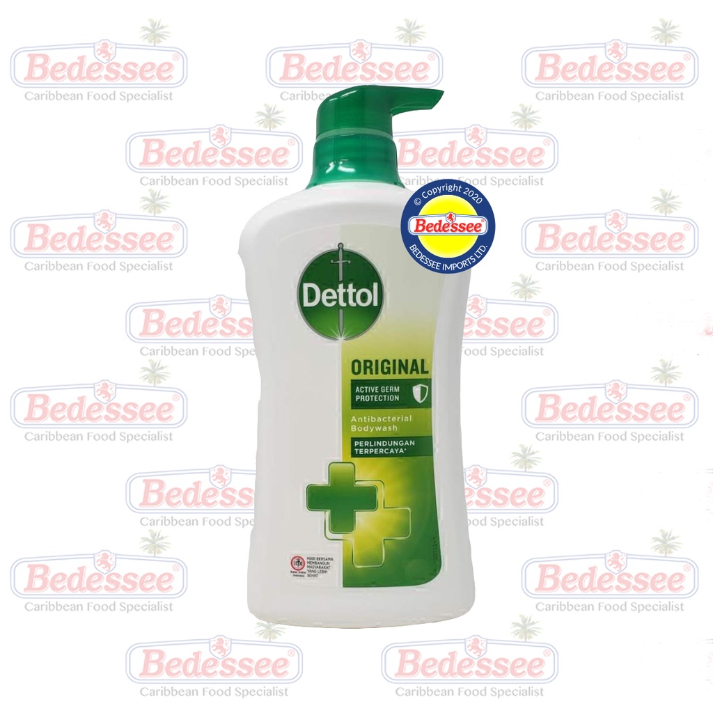 DETTOL BODY WASH ORIGINAL WITH PUMP 625 ML