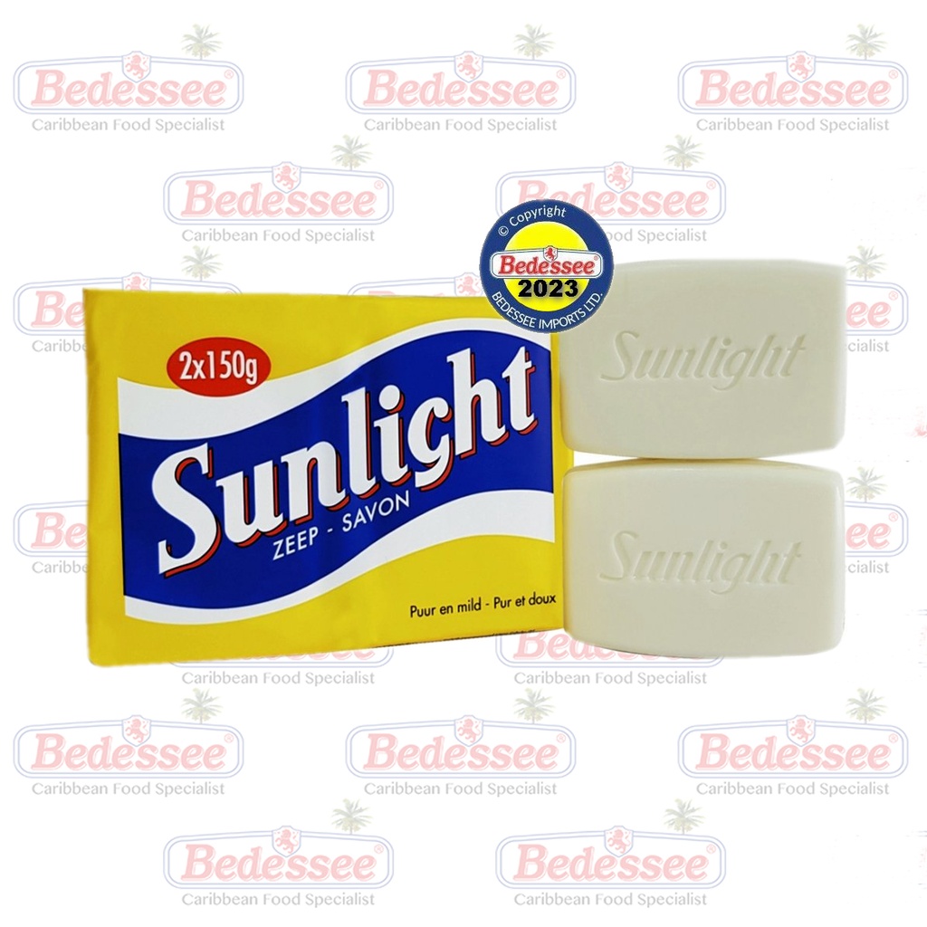 SUNLIGHT LAUNDRY SOAP BAR 2 X 150 G