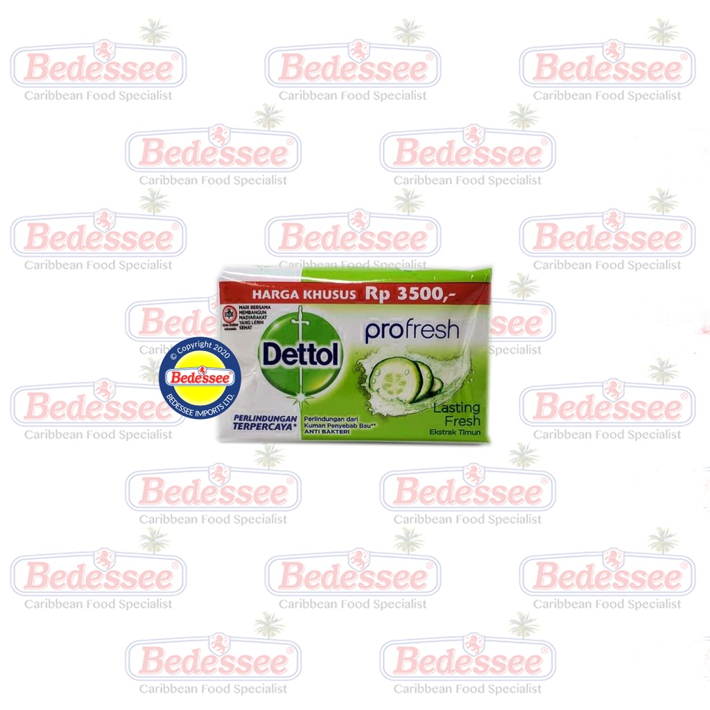 DETTOL SOAP LASTING FRESH GREEN 65 G