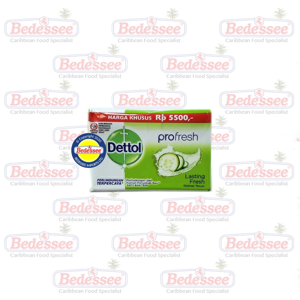 DETTOL SOAP LASTING FRESH GREEN 105 G