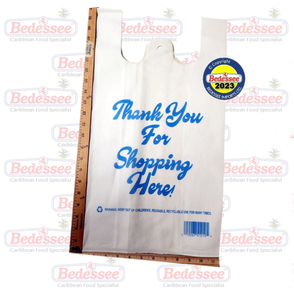 CHICO BAGS REUSABLE WHITE 500 PC