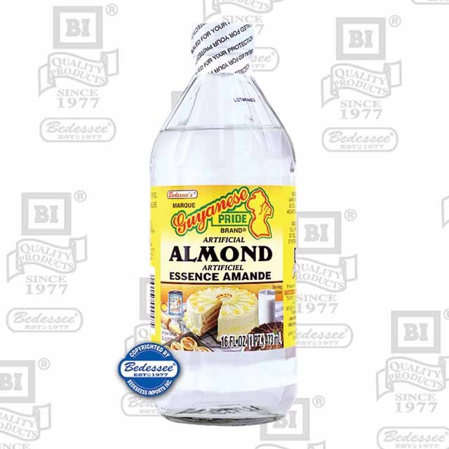 GUYANESE PRIDE ALMOND ESSENCE 16 OZ