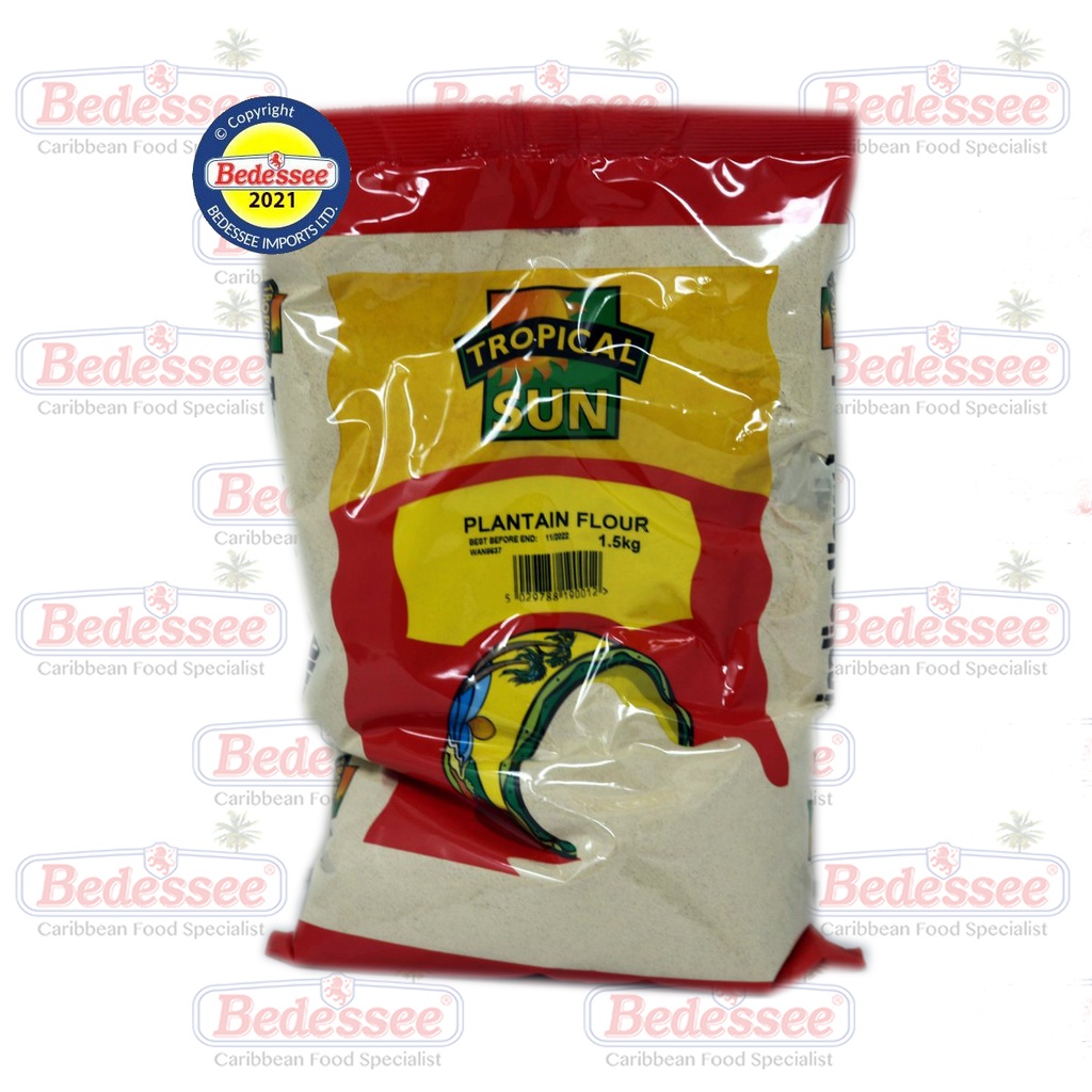 TROPICAL SUN PLANTAIN FLOUR 1.5 KG