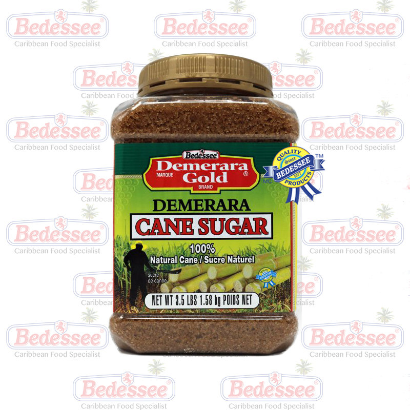 DEMERARA GOLD DEMERARA SUGAR JAR 3.5 LB
