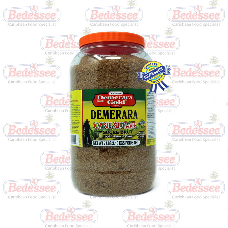 DEMERARA GOLD DEMERARA SUGAR JAR 7 LB
