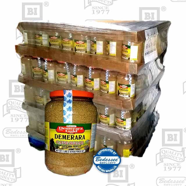 DEMERARA GOLD DEMERARA SUGAR JAR BIN 7 LB