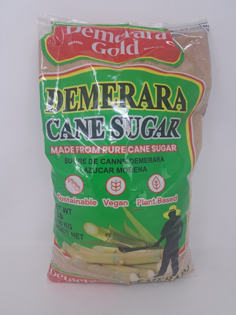 DEMERARA GOLD DEMERARA SUGAR BAG 9 LB