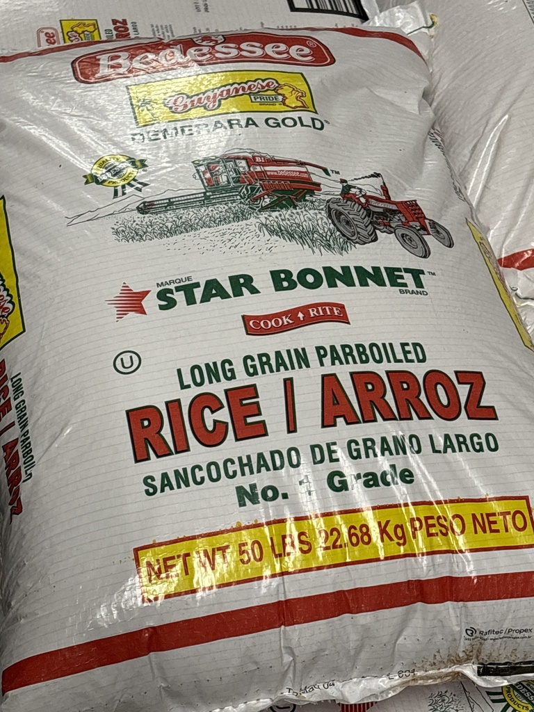 GUYANESE PRIDE PARBOILED RICE 50 LB