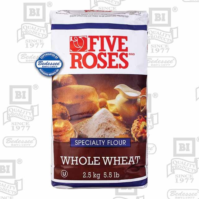 FIVE ROSE FLOUR WHOLE WHEAT 2.5 KG
