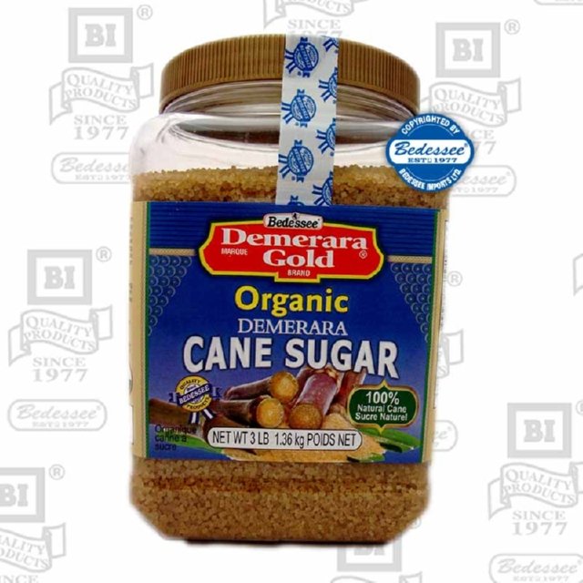DEMERARA GOLD ORGANIC DEMERARA SUGAR 3 LB