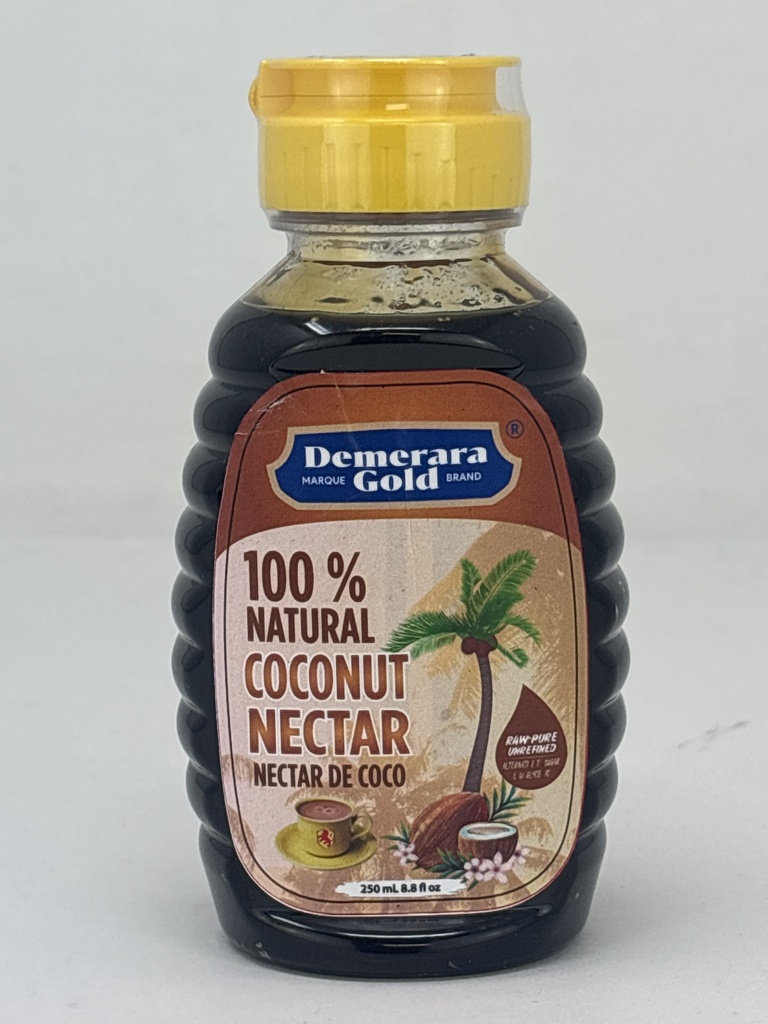 DEMERARA GOLD COCONUT NECTAR SYRUP 250 ML