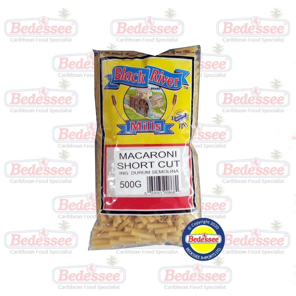 BLACK RIVER MILLS PASTA MACARONI SHORT CUT 300 G