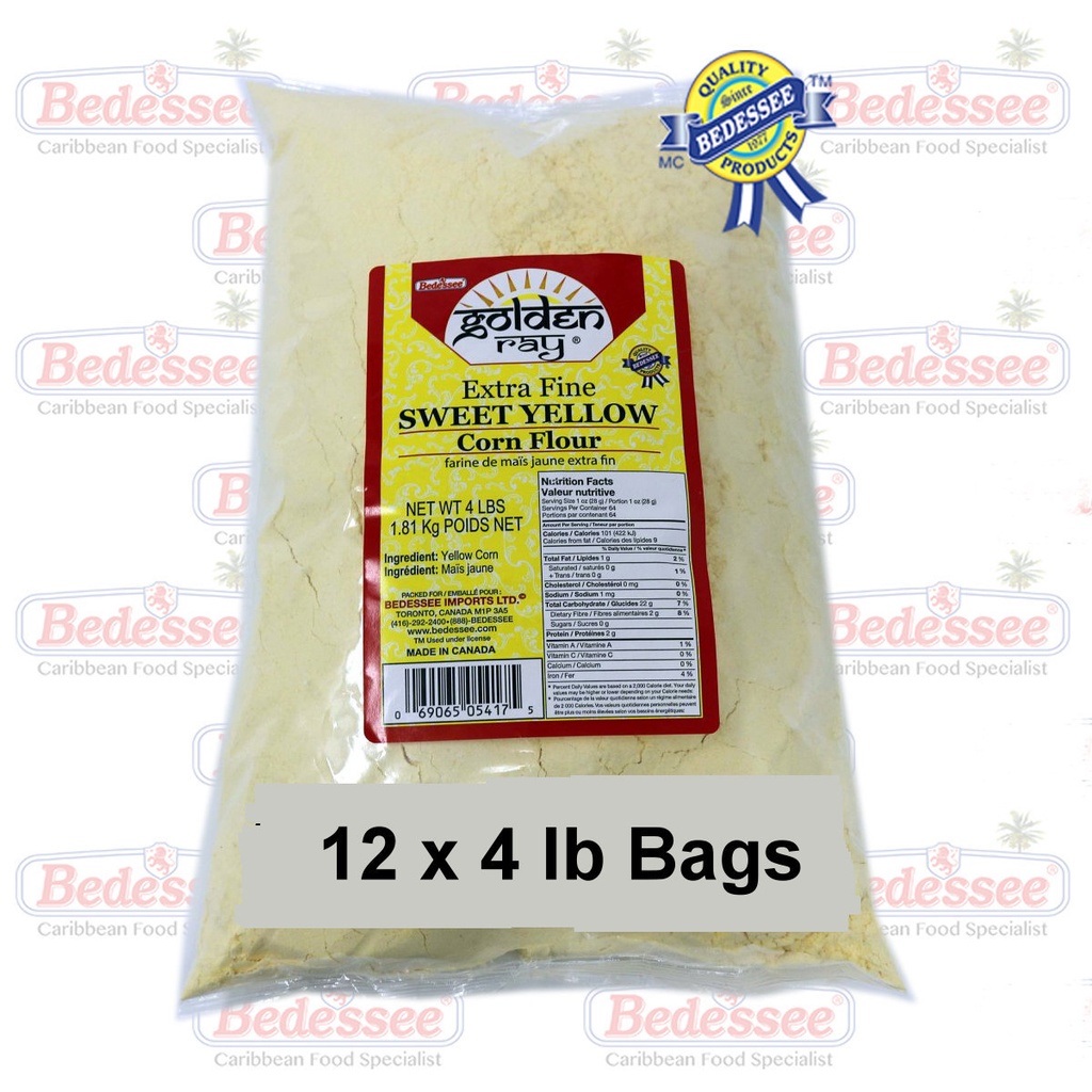 GOLDEN RAY CORN FLOUR 4 LB