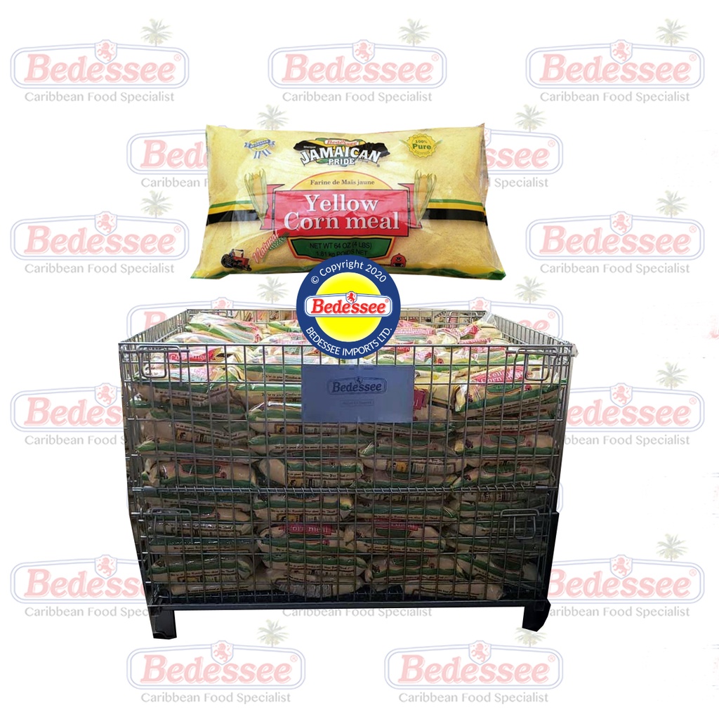 JAMAICAN PRIDE CORN MEAL YELLOW BIN 4 LB