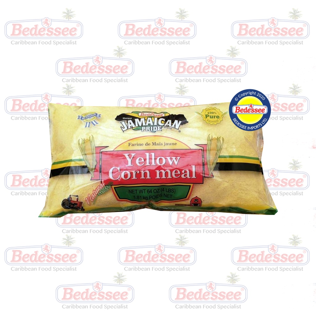 JAMAICAN PRIDE CORN MEAL YELLOW 4 LB