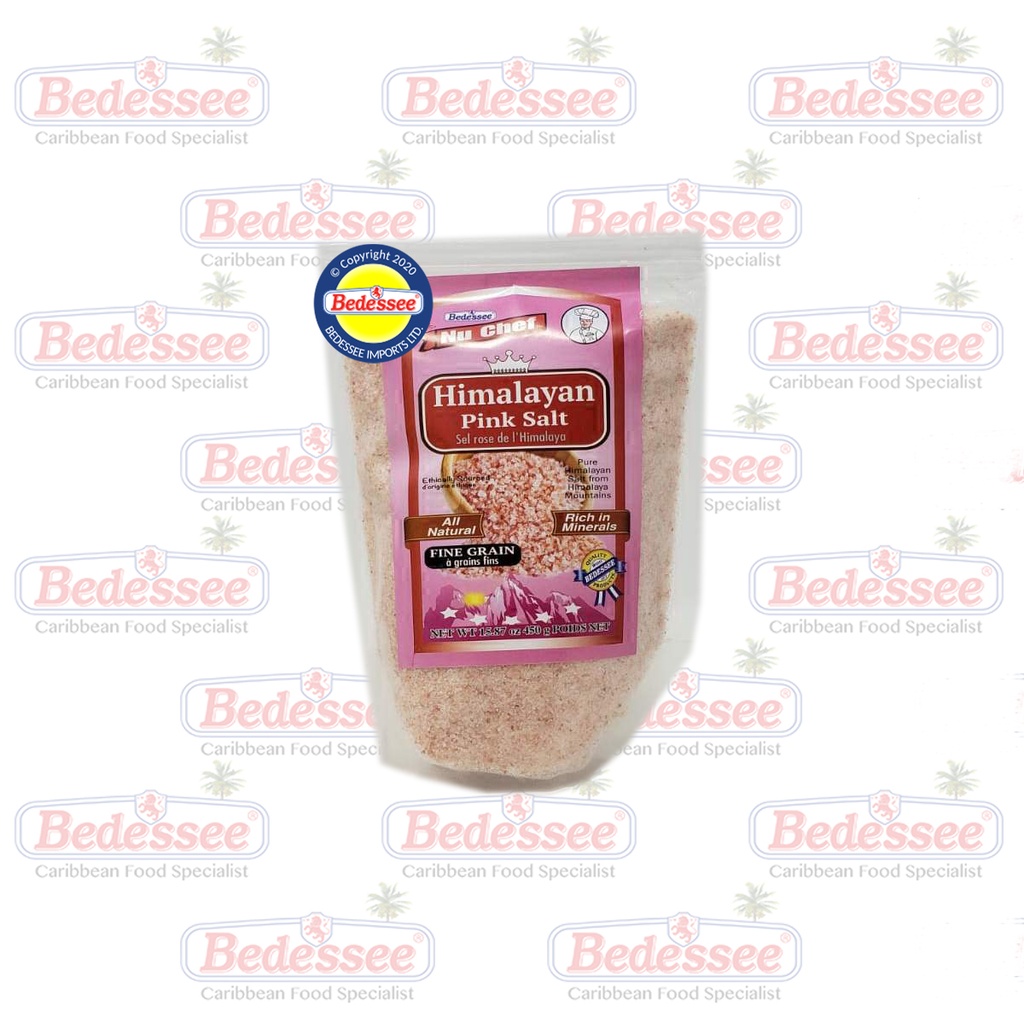 NU CHEF HIMALAYAN PINK SALT FINE 450 G