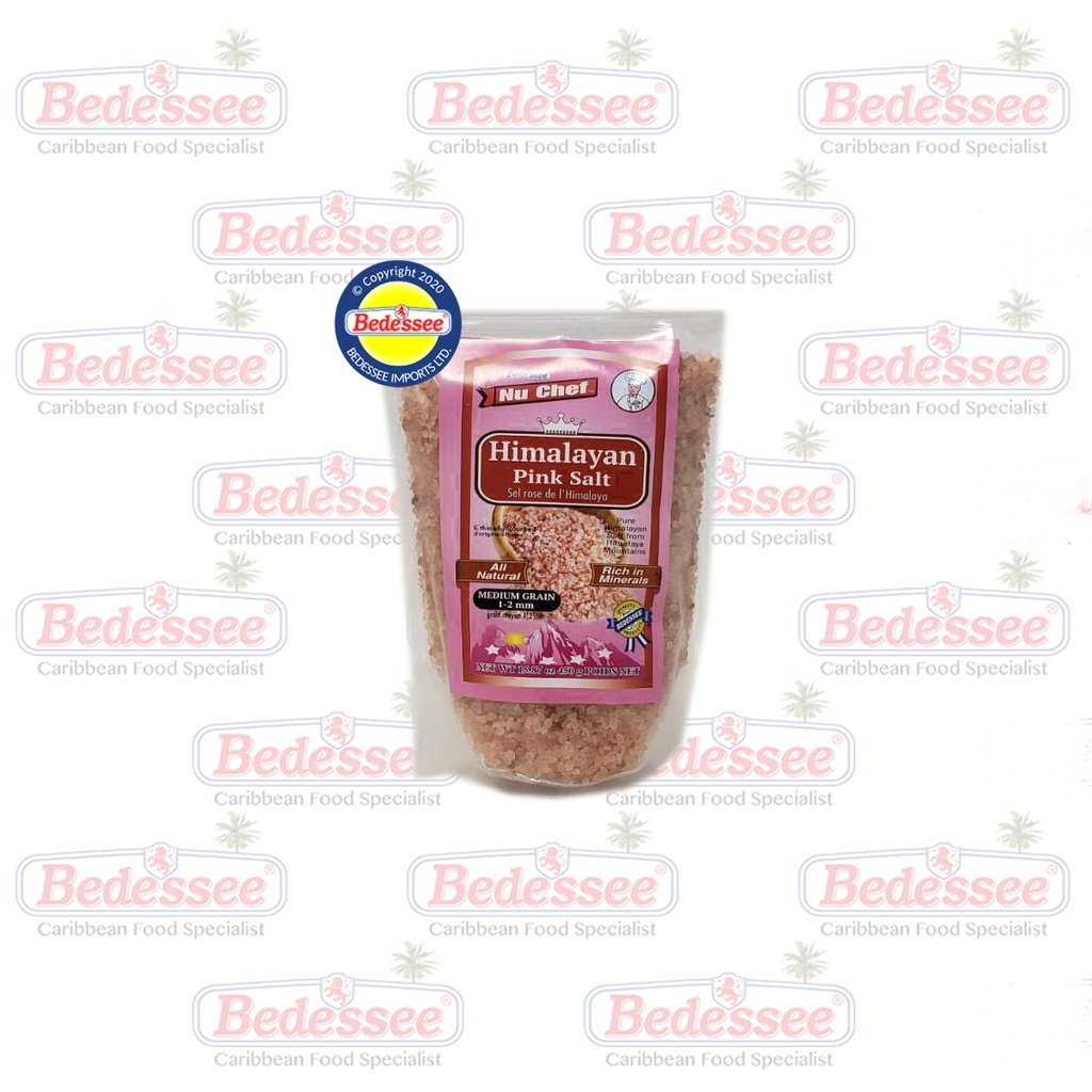 NU CHEF HIMALAYAN PINK SALT MEDIUM 450 G