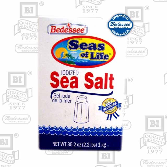 NU CHEF SEA SALT BAG FINE 907 G