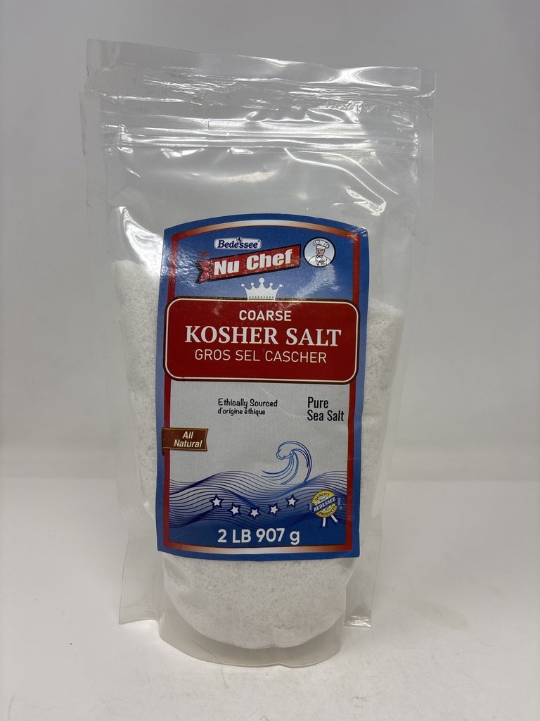NU CHEF SEA SALT BAG KOSHER 907 G
