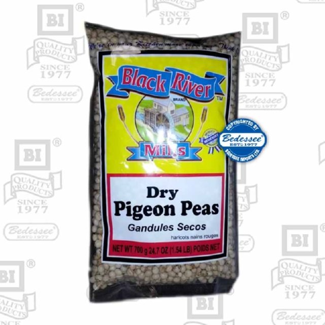 BLACK RIVER MILLS PIGEON PEAS DRY 700 g