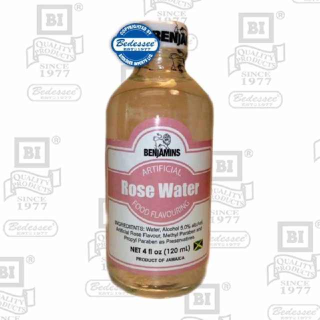 BENJAMIN ROSE WATER 120 ML