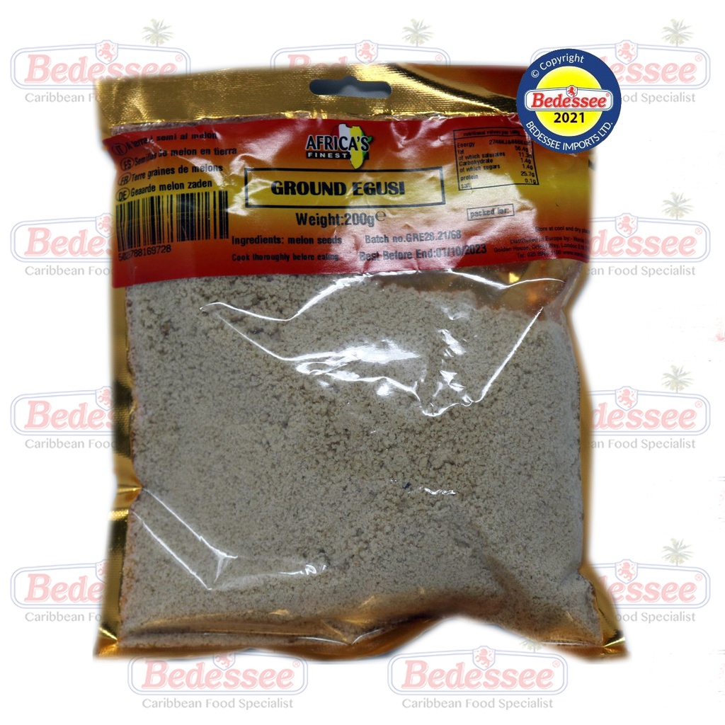 AFRICAS FINEST EGUSI GROUND 200 G