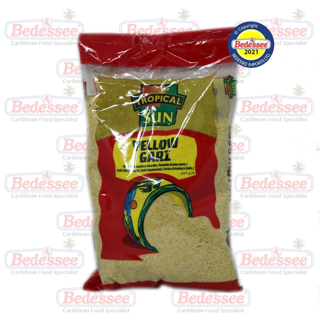 TROPICAL SUN CASSAVA GARI YELLOW 1.5 KG