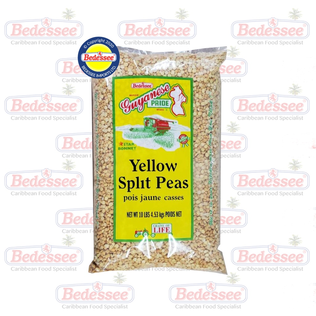 GUYANESE PRIDE YELLOW SPLIT PEAS   10 LB