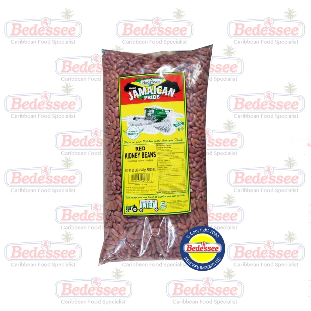 JAMAICAN PRIDE KIDNEY BEAN RED 10 LB