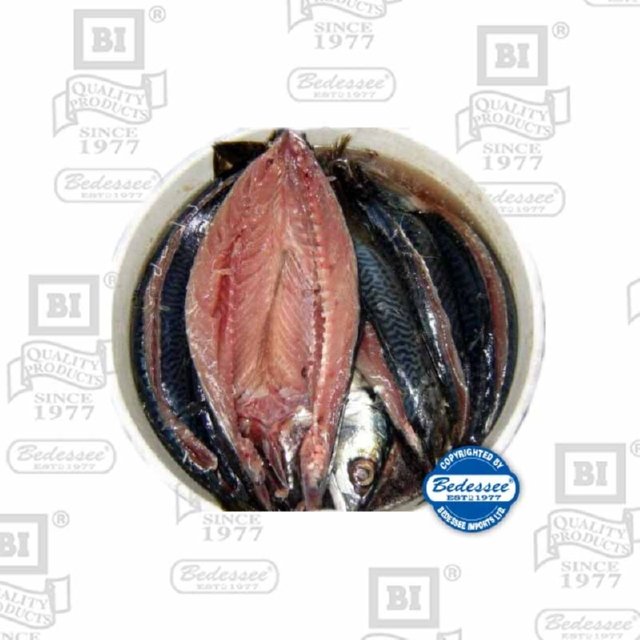 BEDESSEE MACKEREL PICKLE WHOLE BUCKET 50 LB