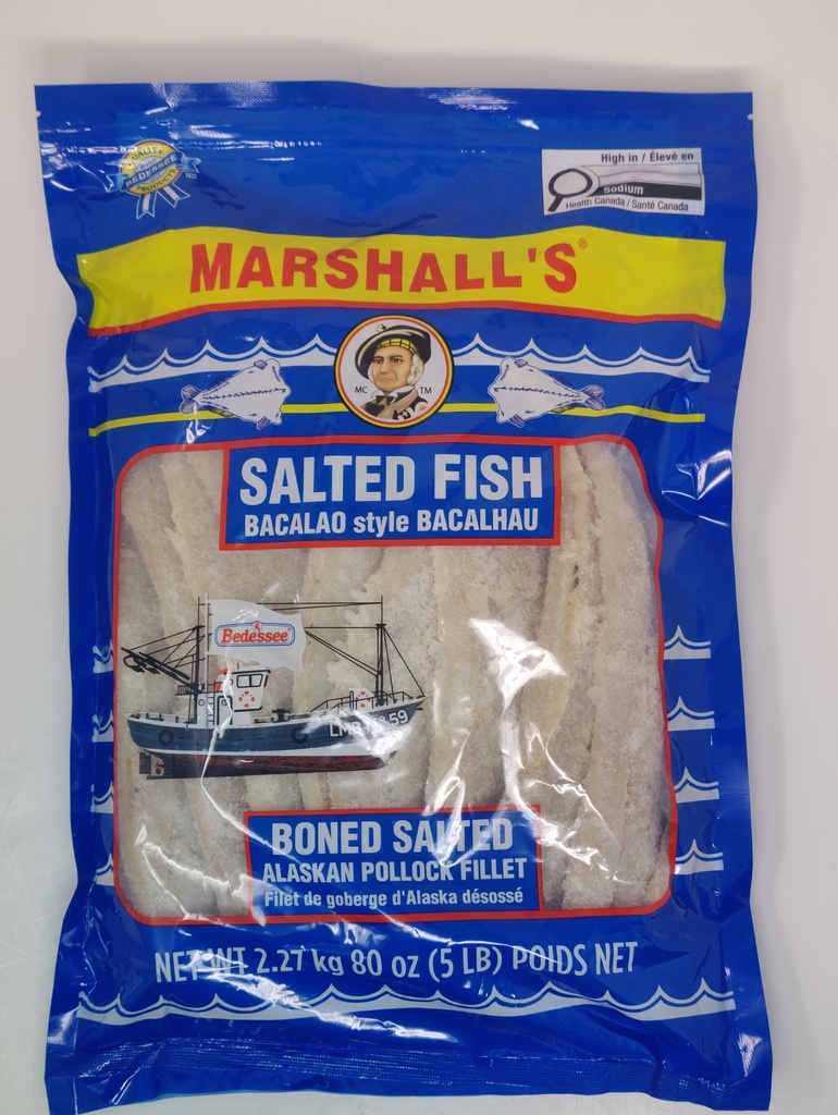 MARSHALL'S SALTFISH FILLET 5 LB