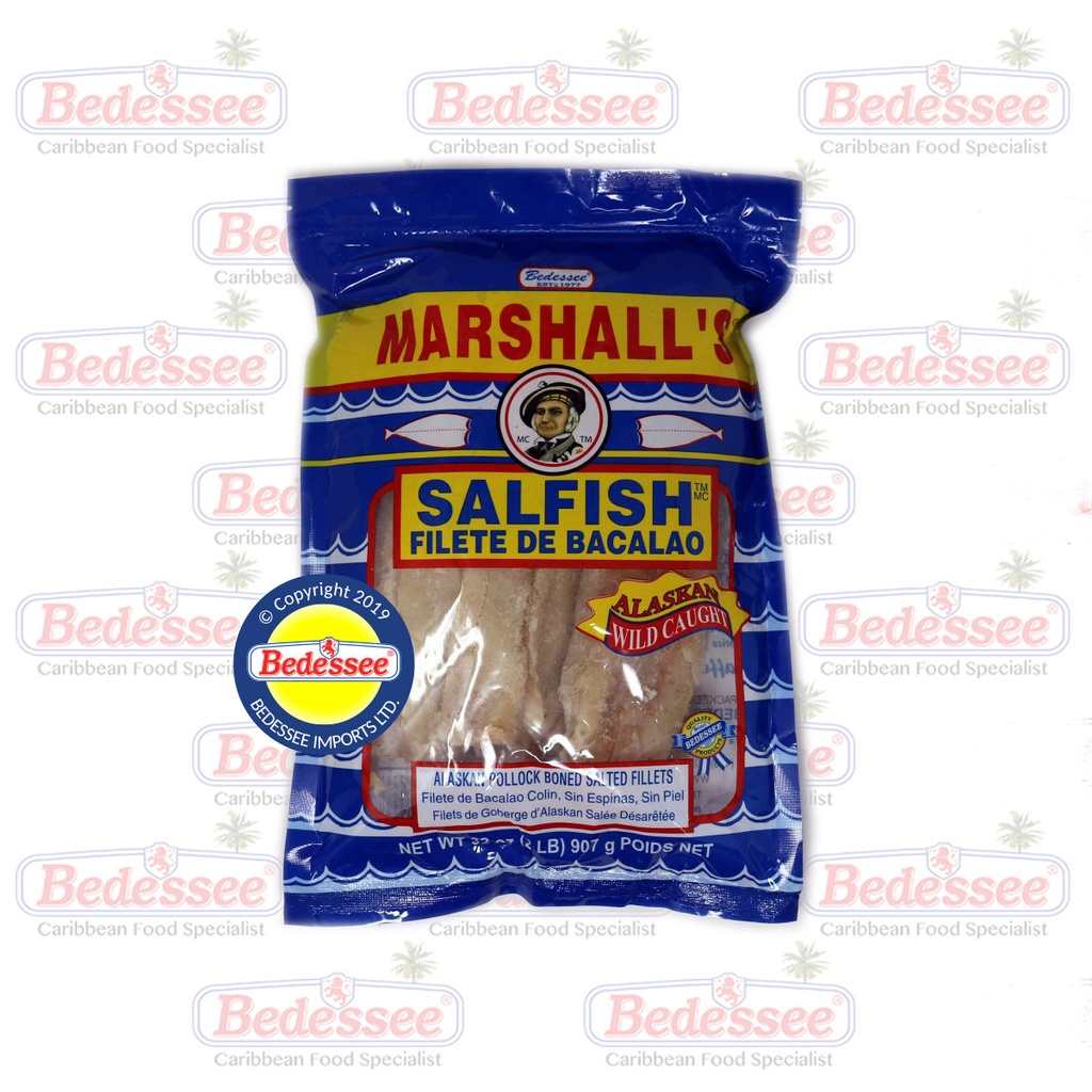 MARSHALL'S SALTFISH FILLET 2 LB