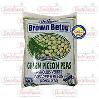 BROWN BETTY PIGEON PEAS GREEN FROZEN 750 G