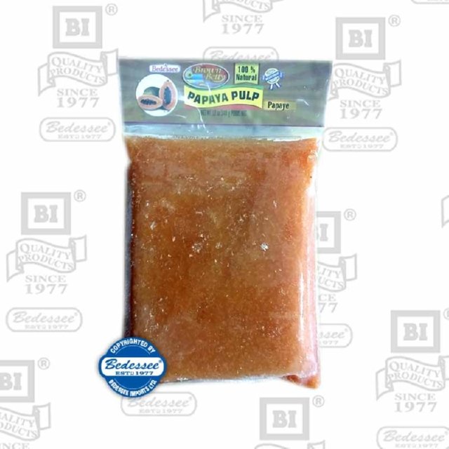 BROWN BETTY PULP PAPAYA FROZEN 340 G