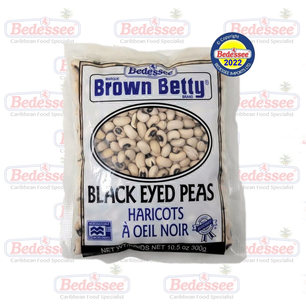 BROWN BETTY BLACK EYE PEAS FROZEN 300 G