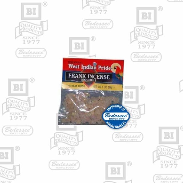WEST INDIAN PRIDE FRANK INCENSE 28 G
