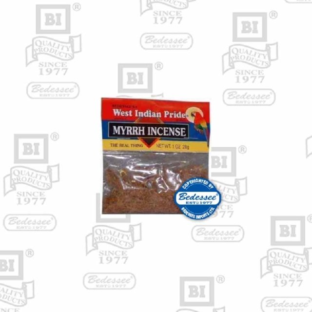 WEST INDIAN PRIDE MYRRH INCENSE 28 G