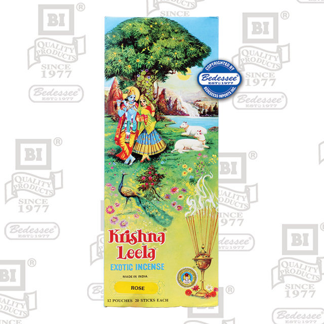 KRISHNA LEELA INCENSE ROSE 20 G