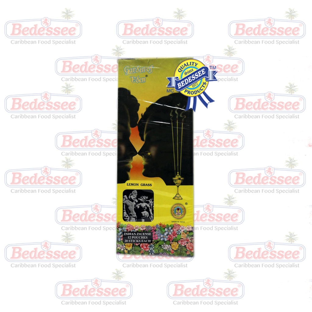 GARDEN OF EDEN INCENSE LEMON GRASS 20 G