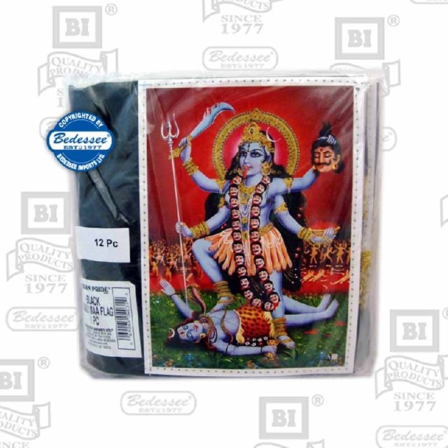 INDIAN PRIDE FLAGS PIC BLACK KALI 12 PC