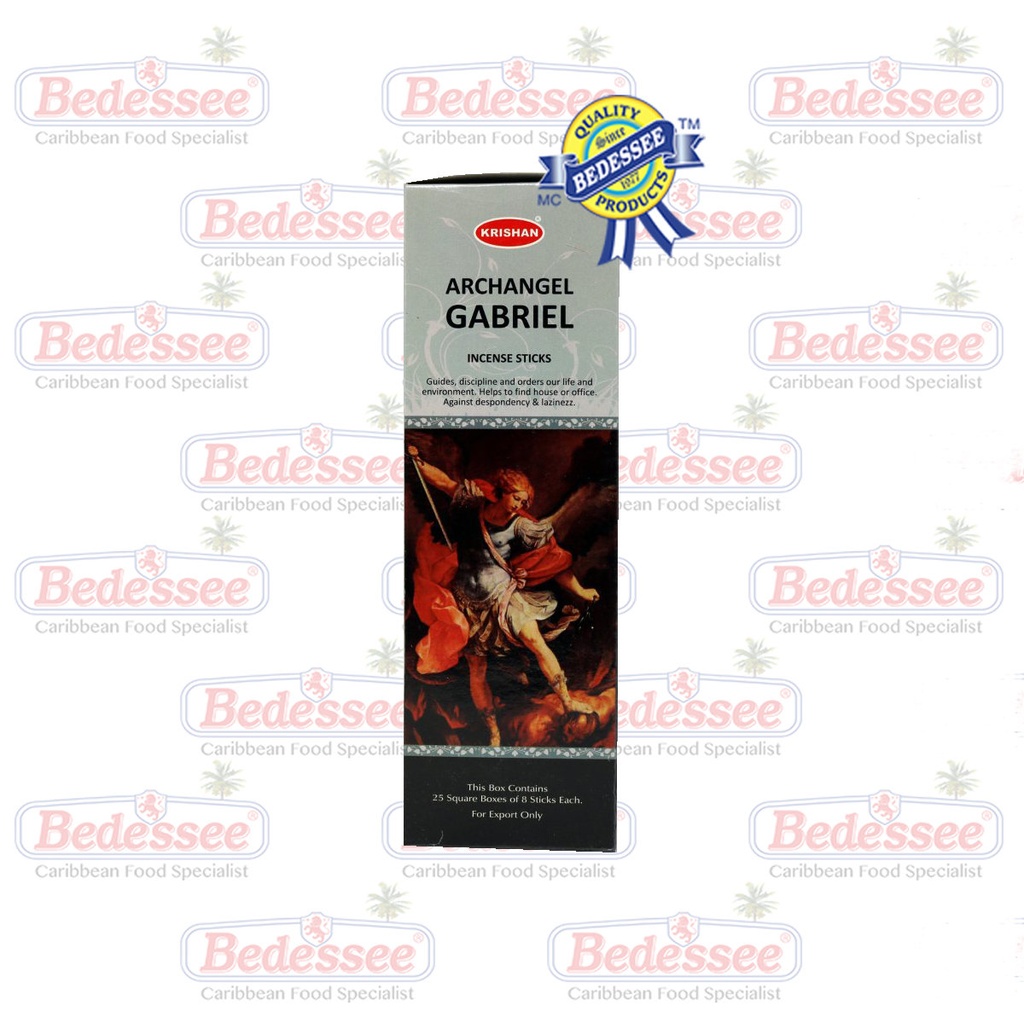 KRISHAN INCENSE GABRIEL 8 STICKS
