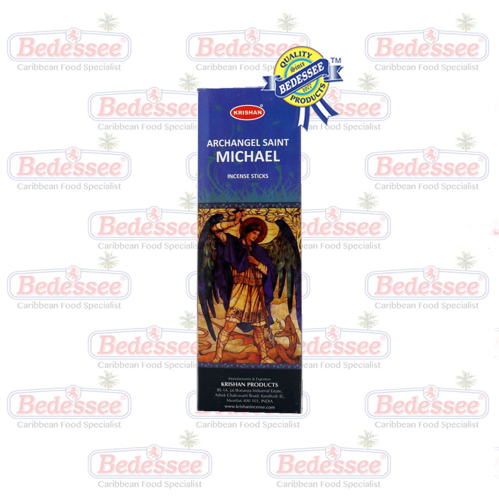 KRISHAN INCENSE ST MICHAEL 8 STICKS