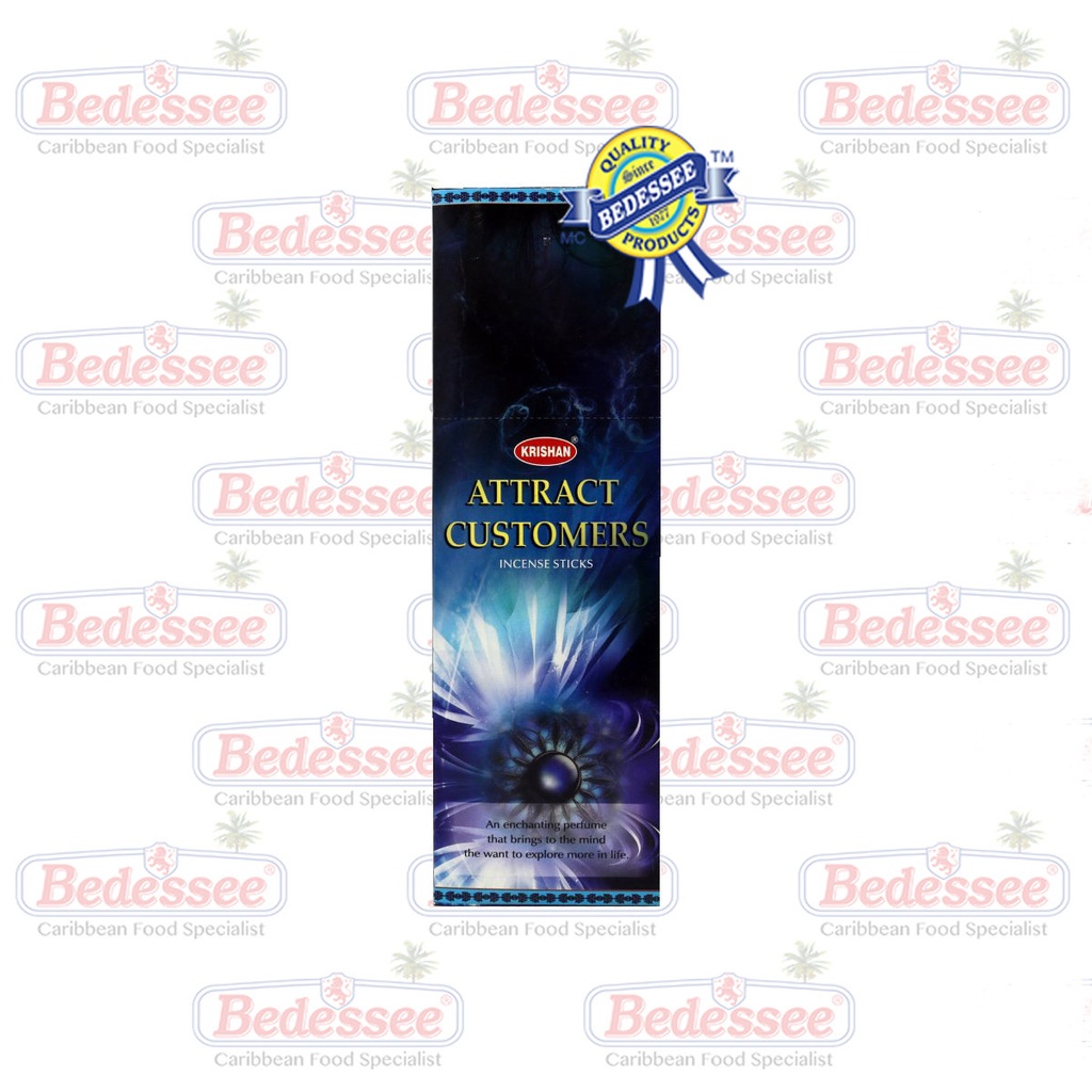 KRISHAN INCENSE ATTRACT CUSTOMER 8 STICKS