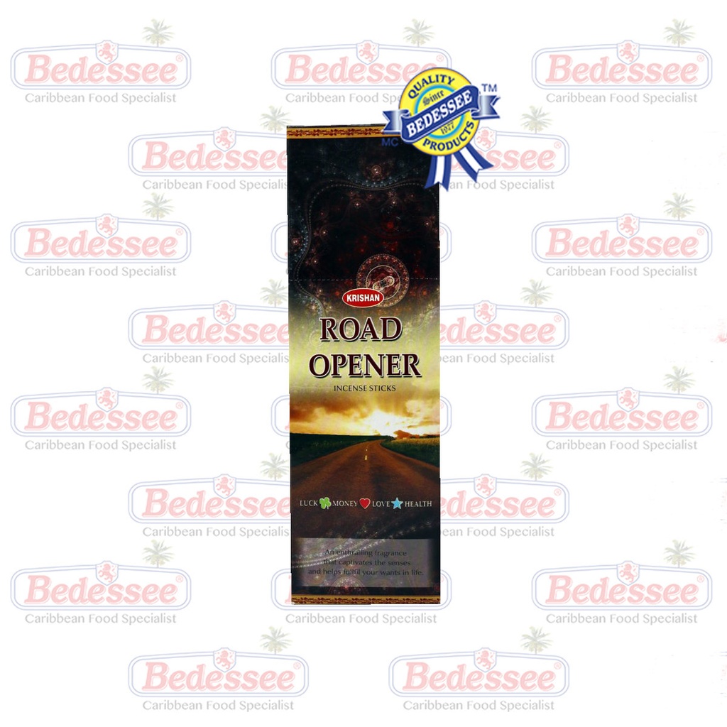 KRISHAN INCENSE ROAD OPENER 8 STICKS