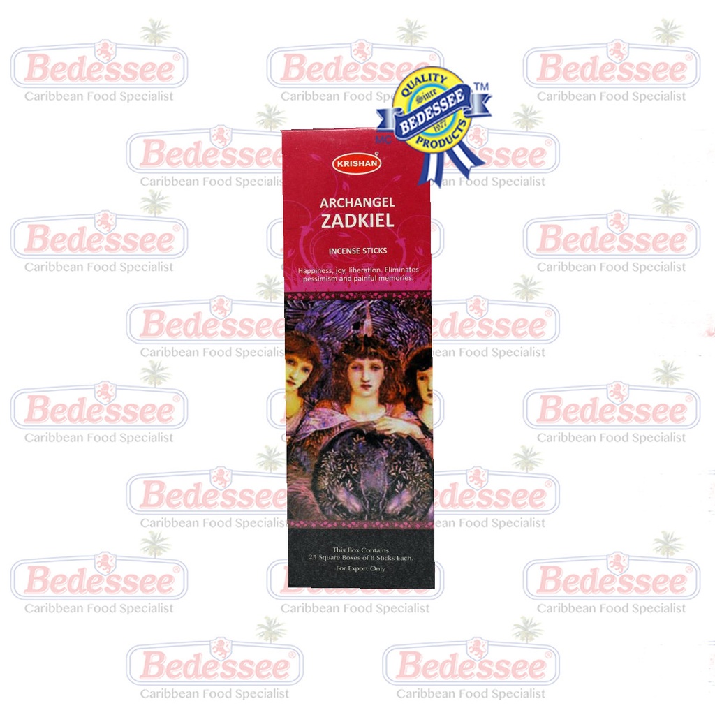 KRISHAN INCENSE ZADKIEL 8 STICKS