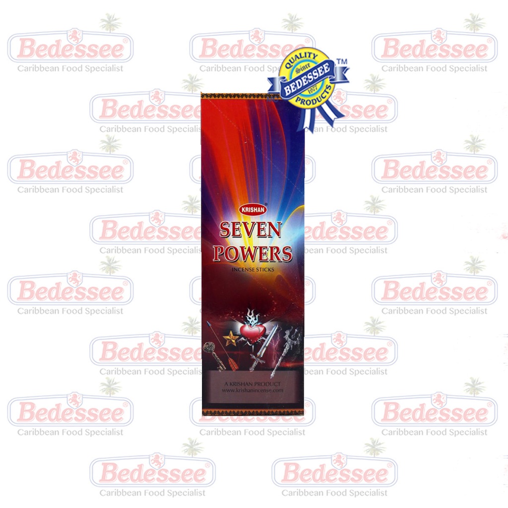 KRISHAN INCENSE SEVEN POWERS 8 STICKS