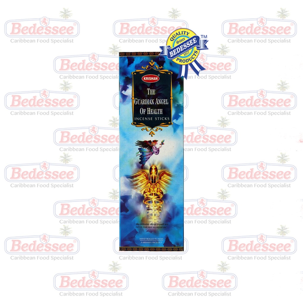 KRISHAN INCENSE GUARDIAN ANGEL 7 POWDE 8 STICKS
