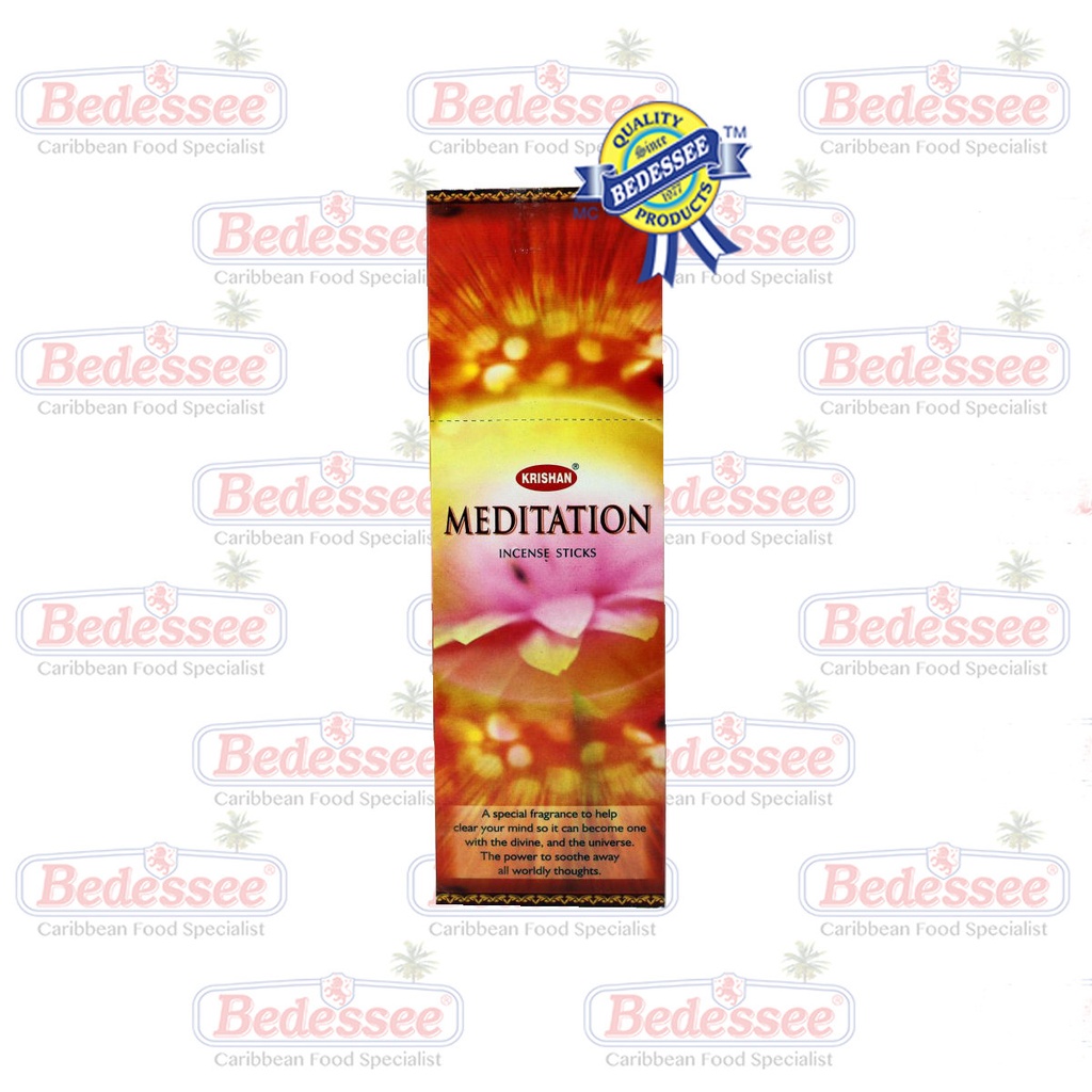 KRISHAN INCENSE MEDITATION 8 STICKS